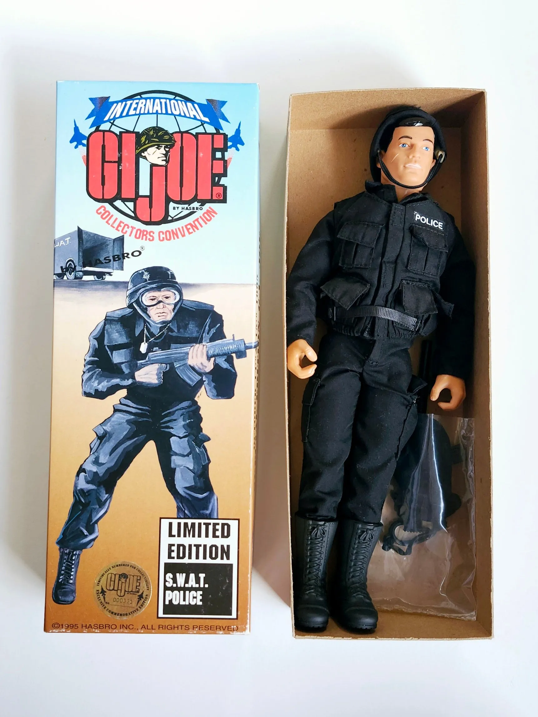 1995 International Collectors Convention G.I. Joe S.W.A.T. Police 12-Inch Action Figure