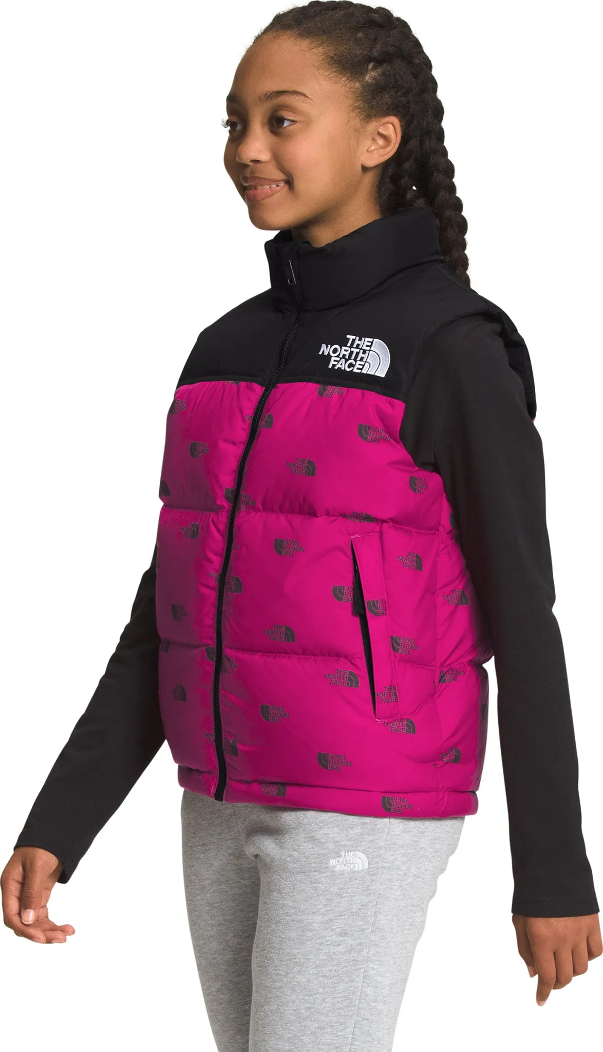 1996 Retro Nuptse Vest - Youth|-|Gilet 1996 Retro Nuptse - Jeune