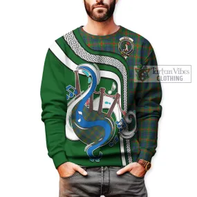 Aiton Tartan Sweatshirt with Epic Bagpipe Style