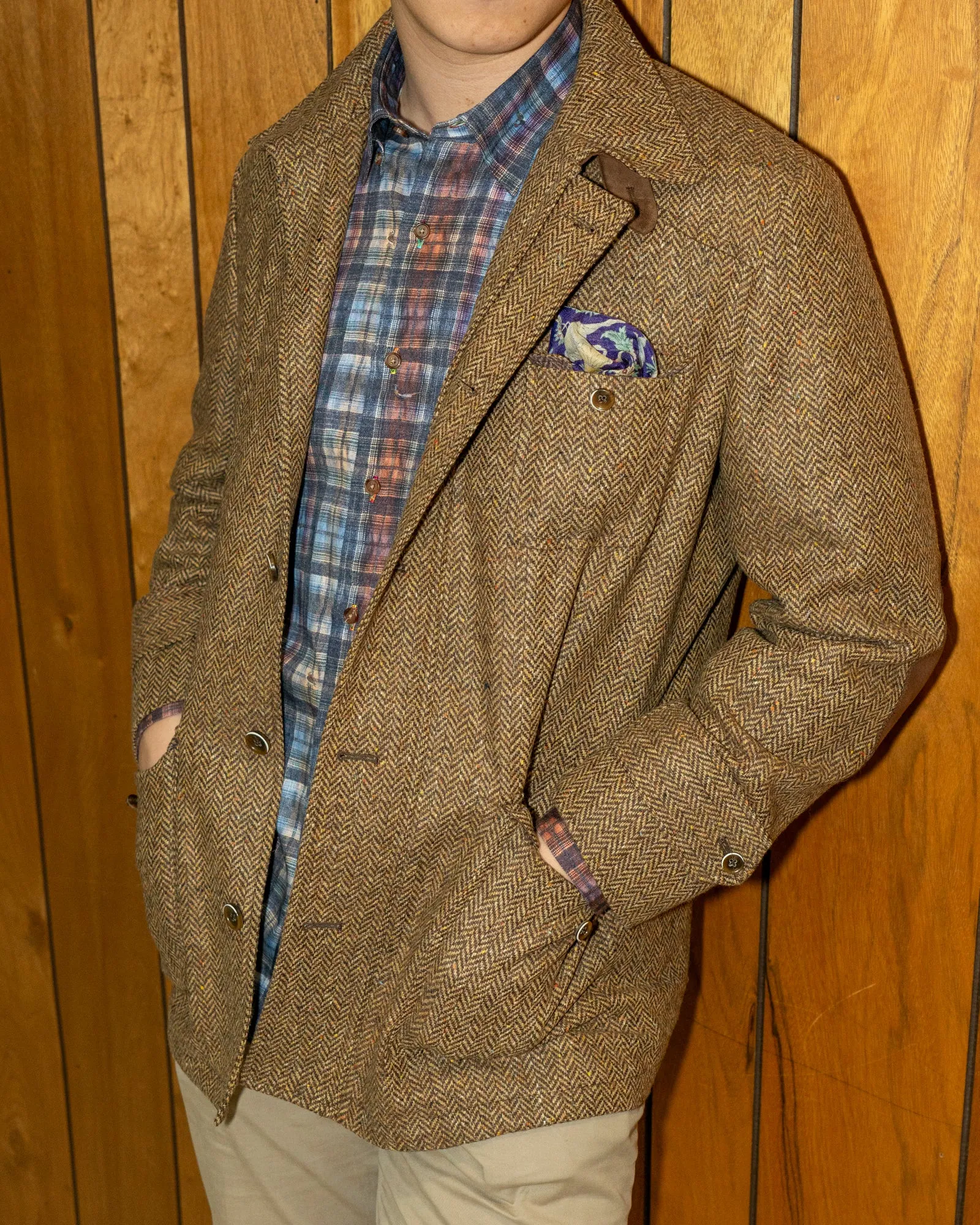 AJ Donegal Herringbone Field Jacket