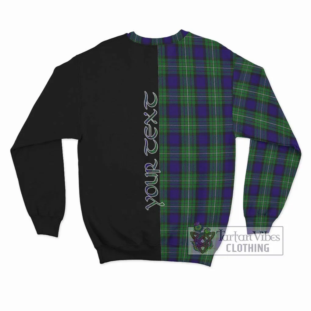 Alexander Tartan Sweatshirt with Family Crest and Half Of Me Style