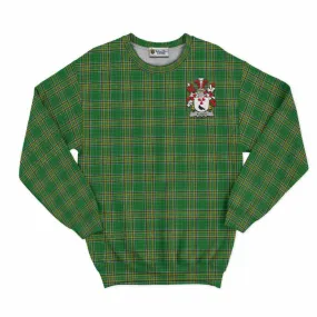 Algeo Irish Clan Tartan Sweatshirt with Coat of Arms