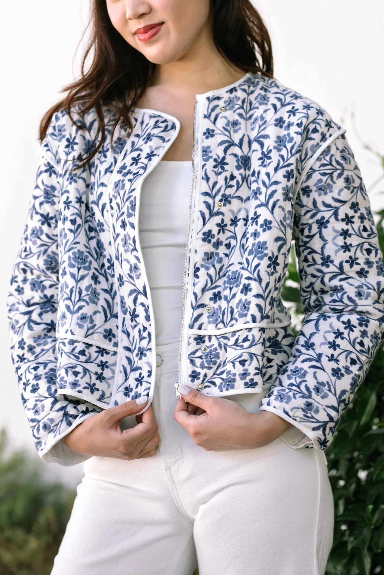 Amy Quilted Floral Jacket