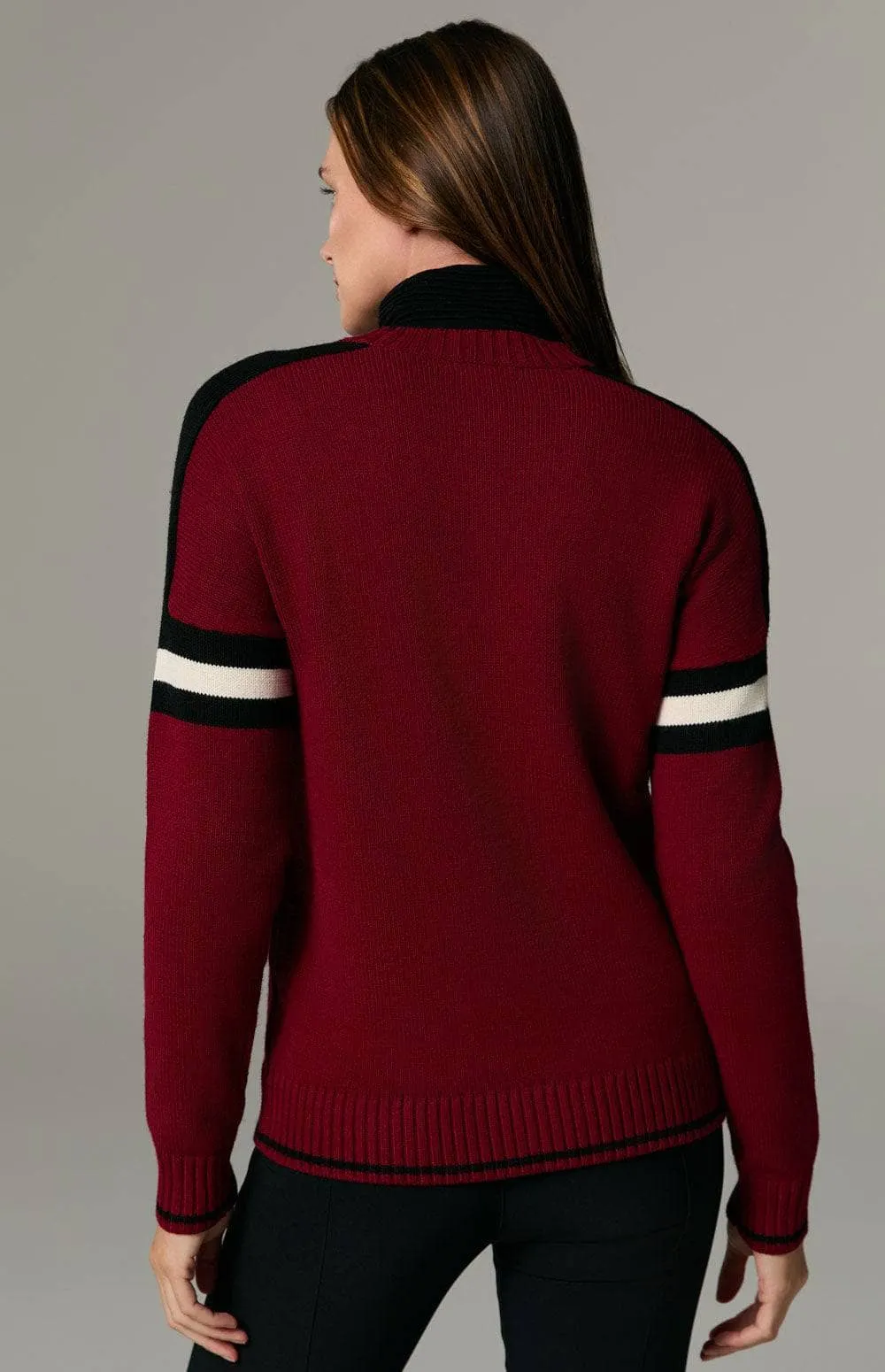 Apres Ski II Sweater | Deep Red