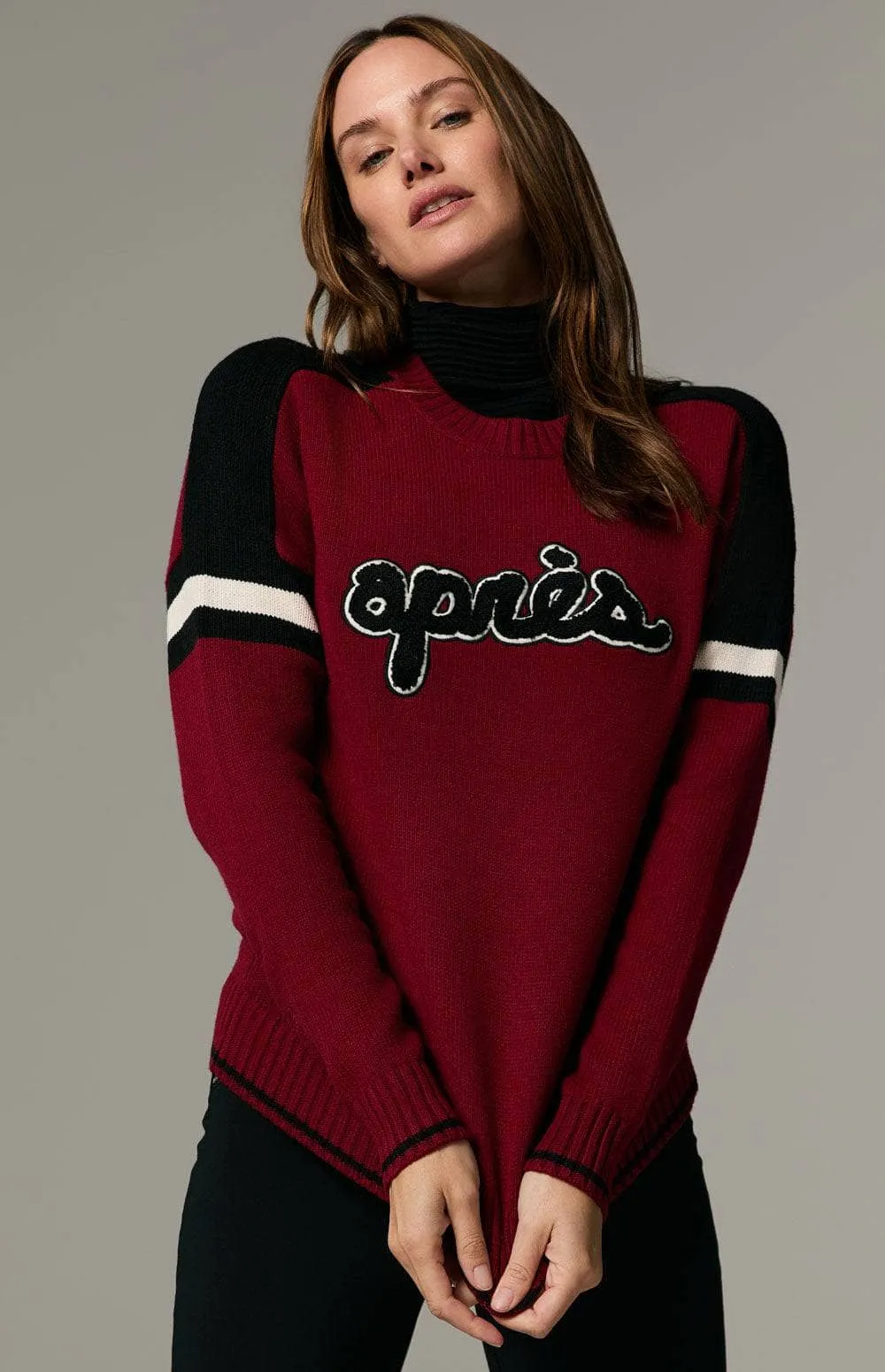 Apres Ski II Sweater | Deep Red