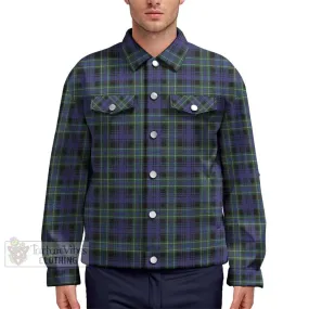 Arbuthnot Modern Tartan Unisex Lapel Cotton Jacket