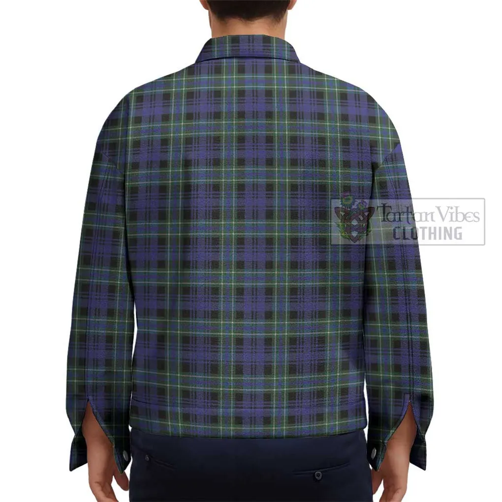 Arbuthnot Modern Tartan Unisex Lapel Cotton Jacket