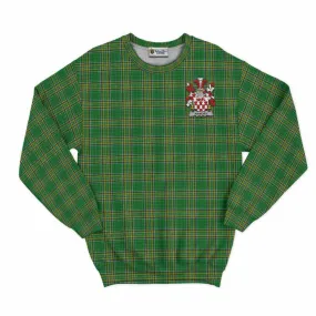 Armory Irish Clan Tartan Sweatshirt with Coat of Arms