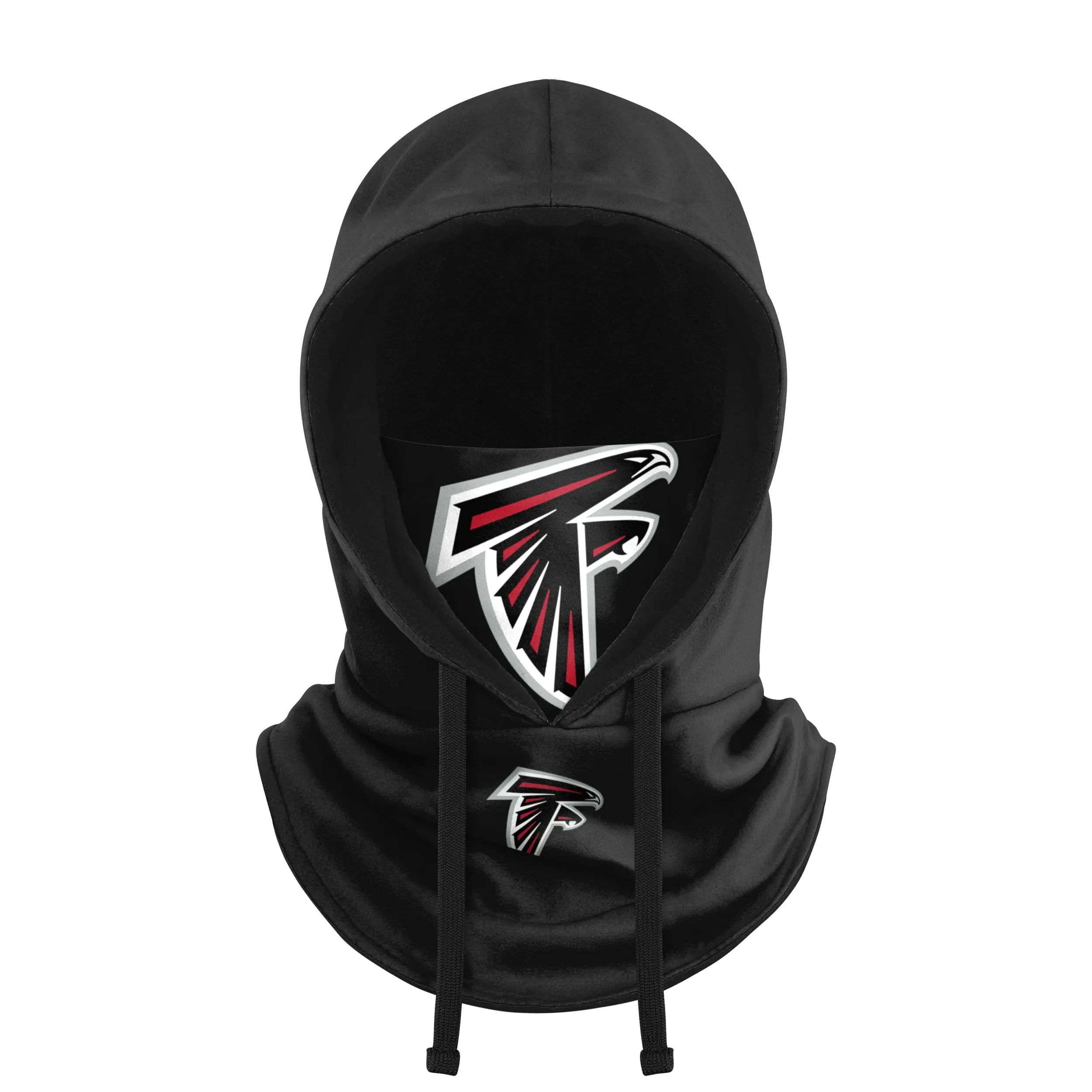 Atlanta Falcons NFL Black Drawstring Hooded Gaiter