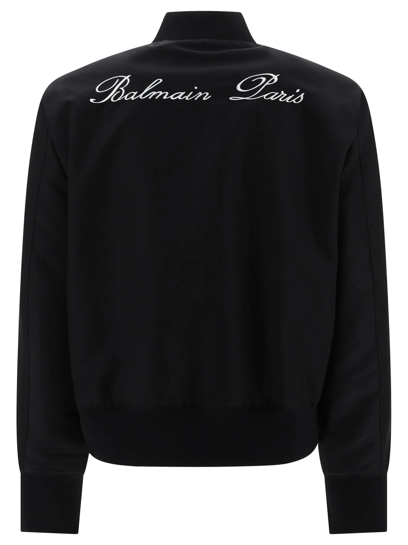 BALMAIN Signature Embroidered Bomber Jacket