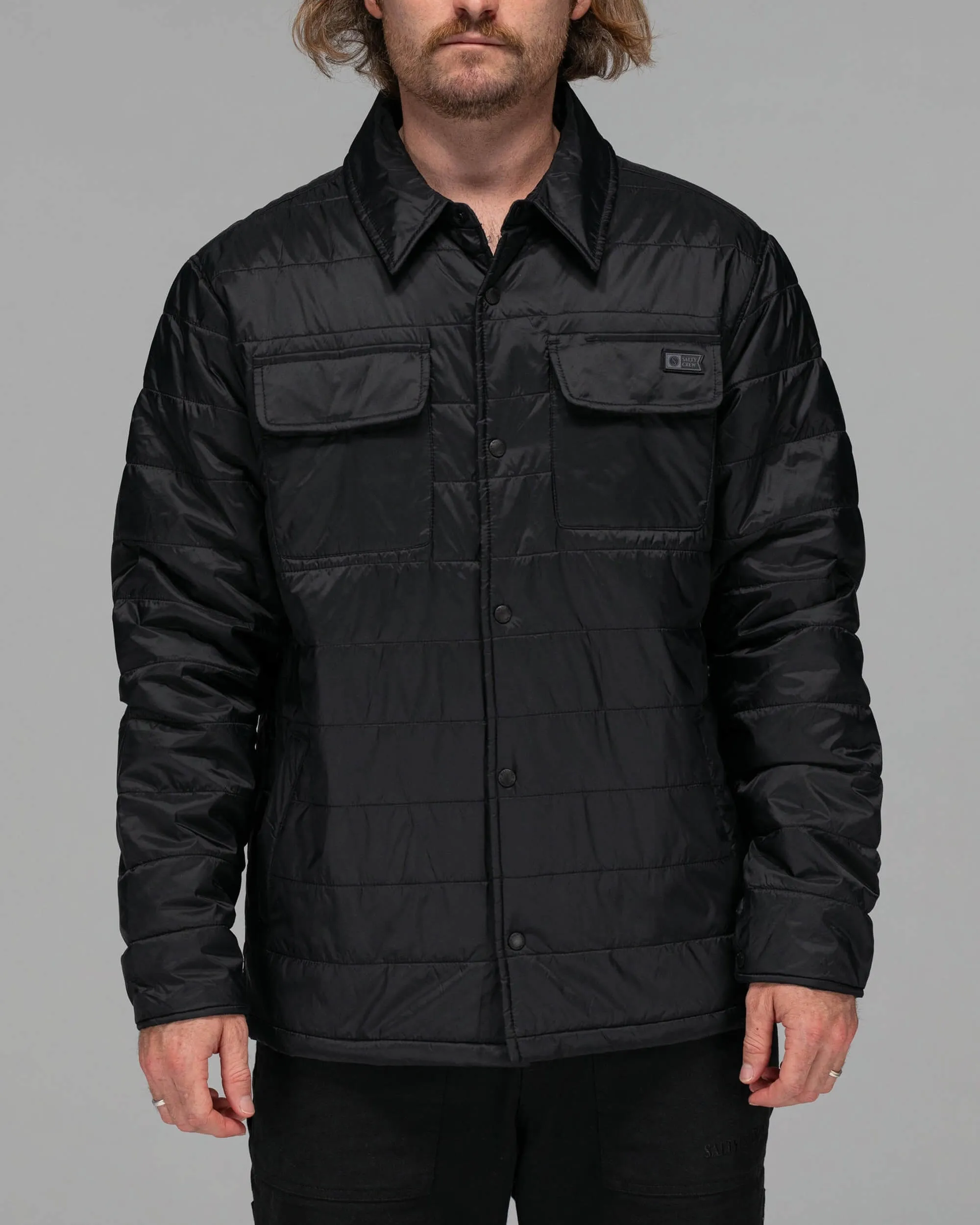 Barrier Shacket - Black