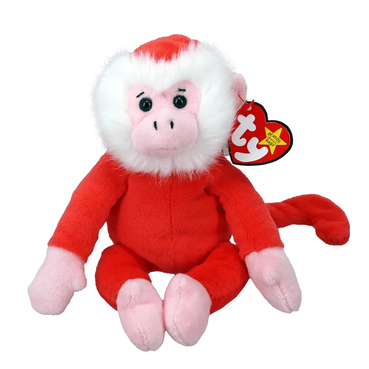 Beanie Babies: Foster Orange Monkey Regular