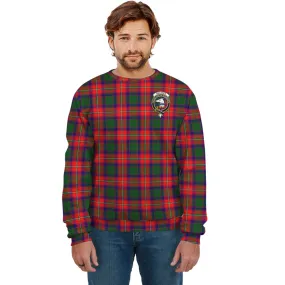 Belshes Tartan Sweatshirt with Family Crest