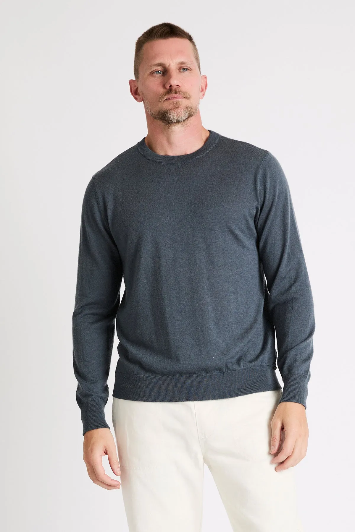   Beryll Enzo Cashmere Sweater | Dark Cloud