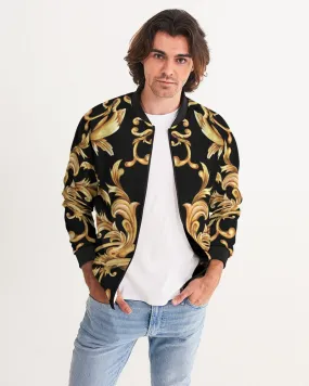 Black Gold Bomber Jacket