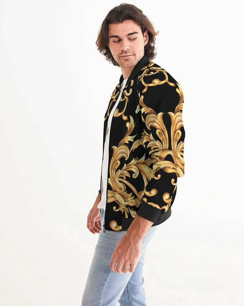 Black Gold Bomber Jacket