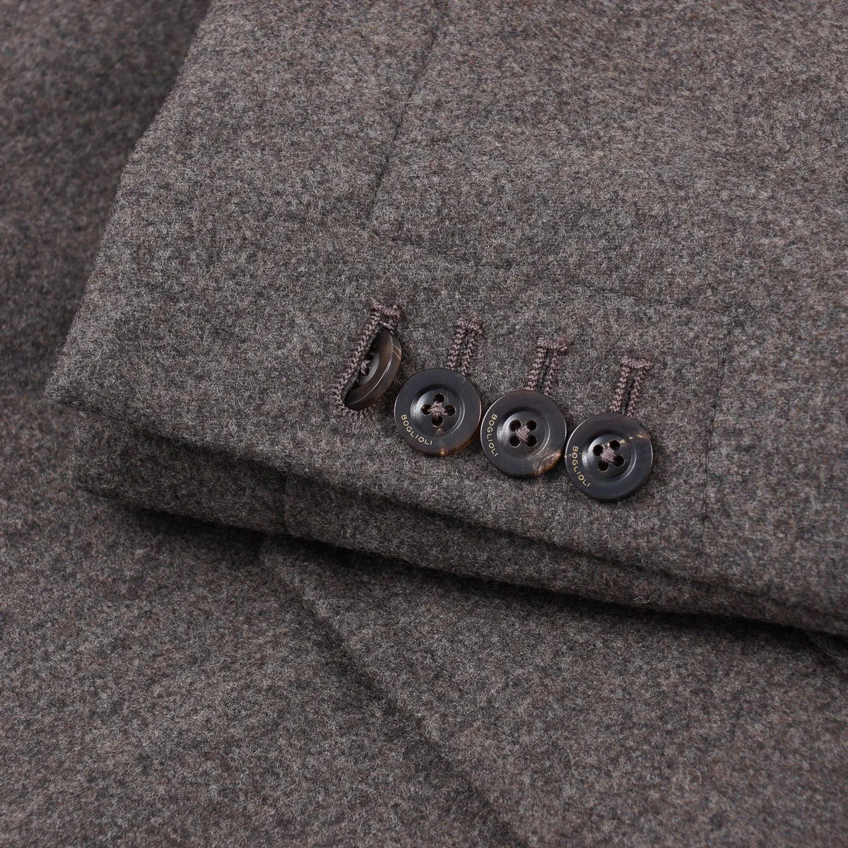 Boglioli Wool Overcoat with Insulated Lining