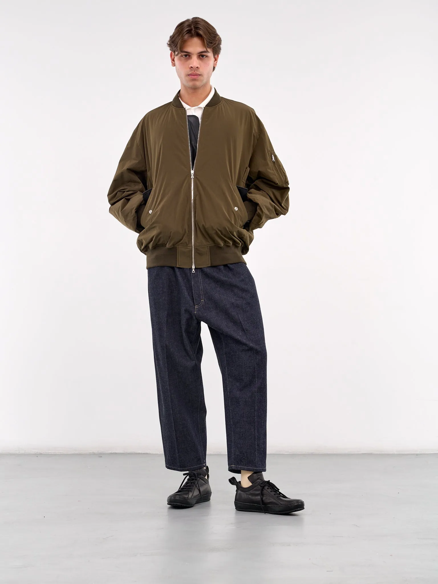 Bomber Jacket (ST-1057-MILITARY-KHAKI)