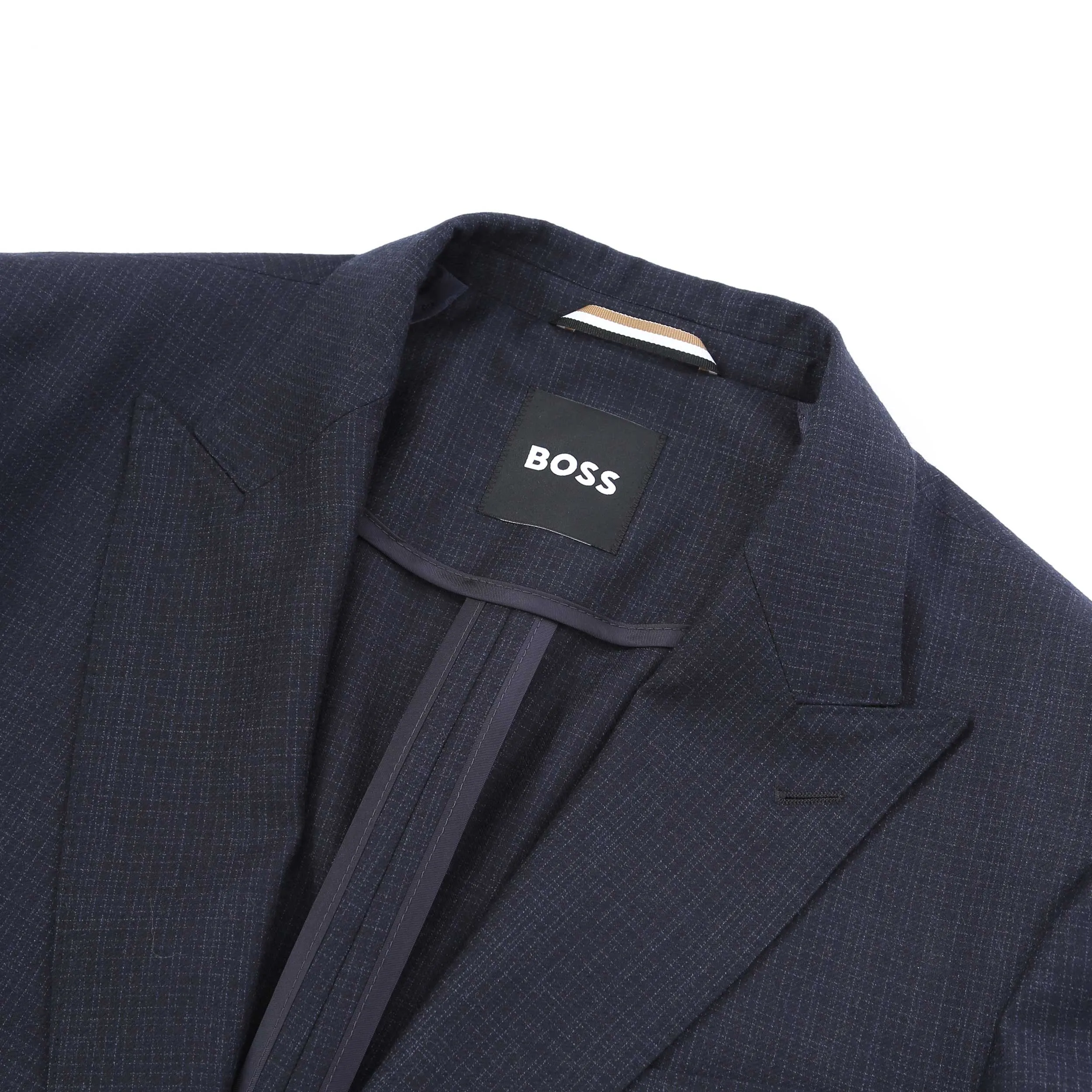 BOSS C Huge 3Pcs Peak 234 Suit in Dark Blue