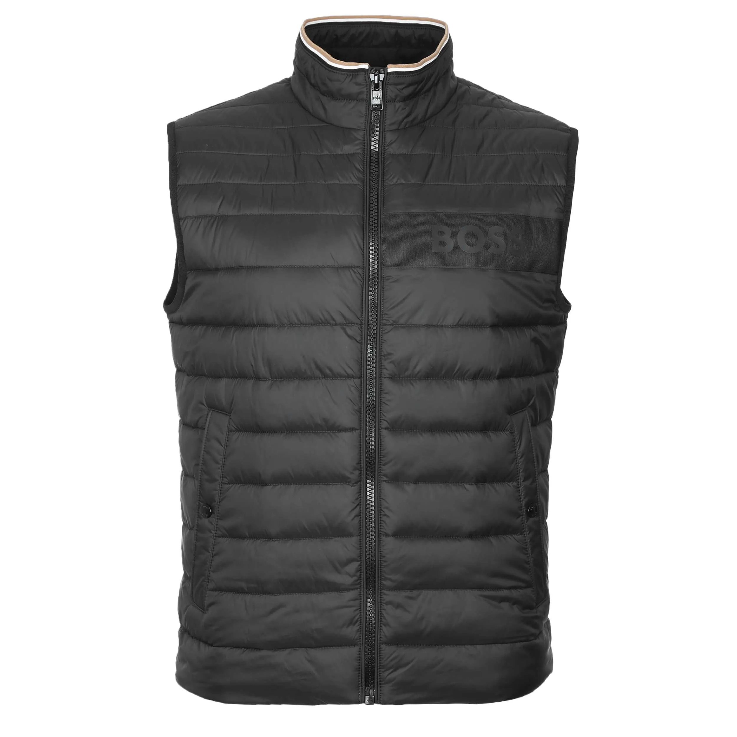 BOSS Darolan Gilet in Black