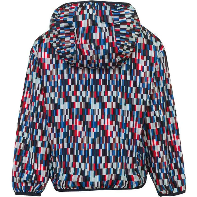 Boys Pixel Print Zip Up Jacket