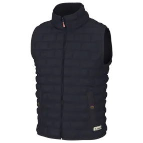 Brick Quilted Vest - Navy