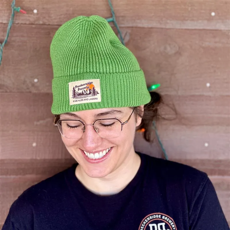 Brist Green Camper Beanie