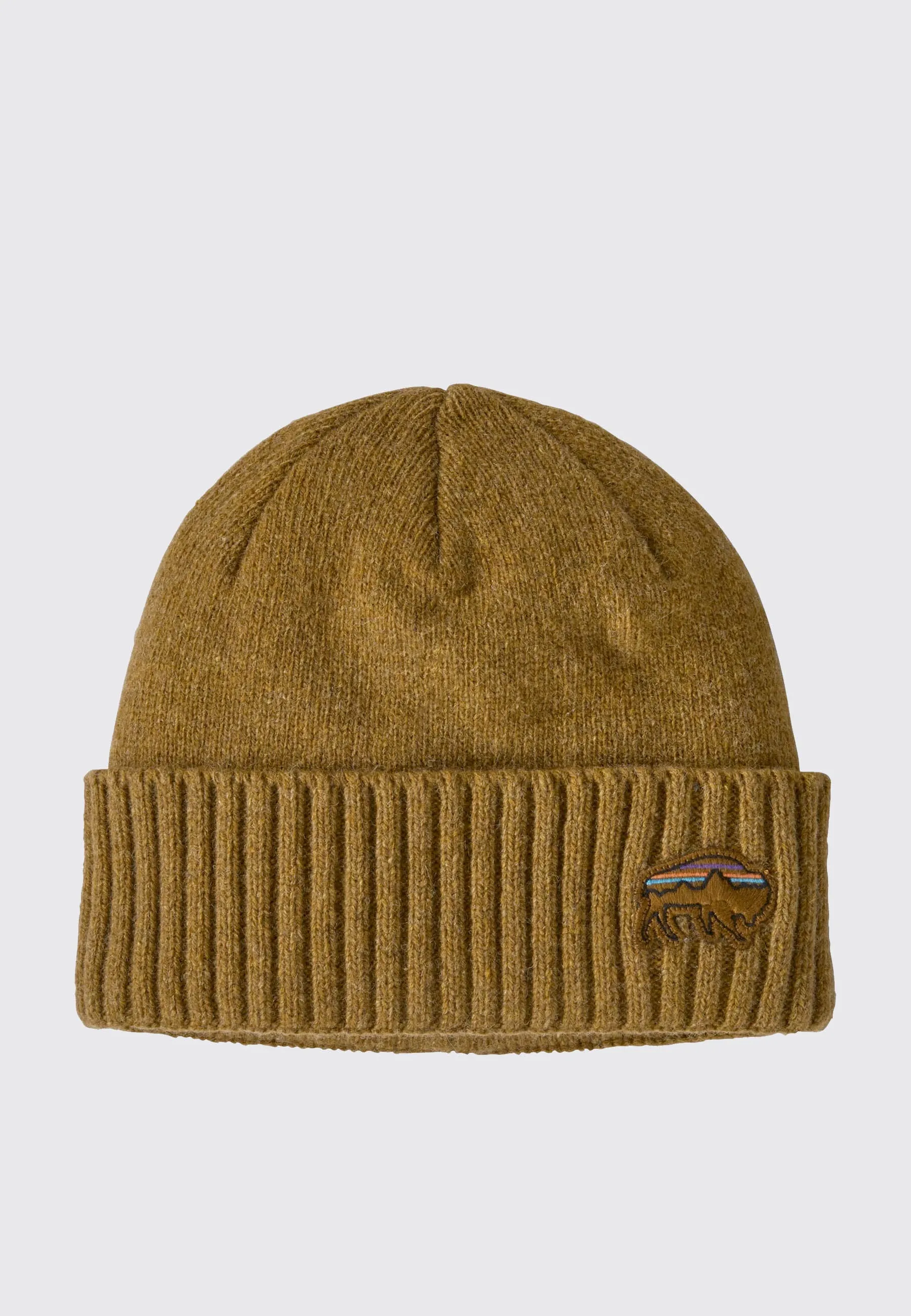 Brodeo Beanie - back for good bison/mulch brown