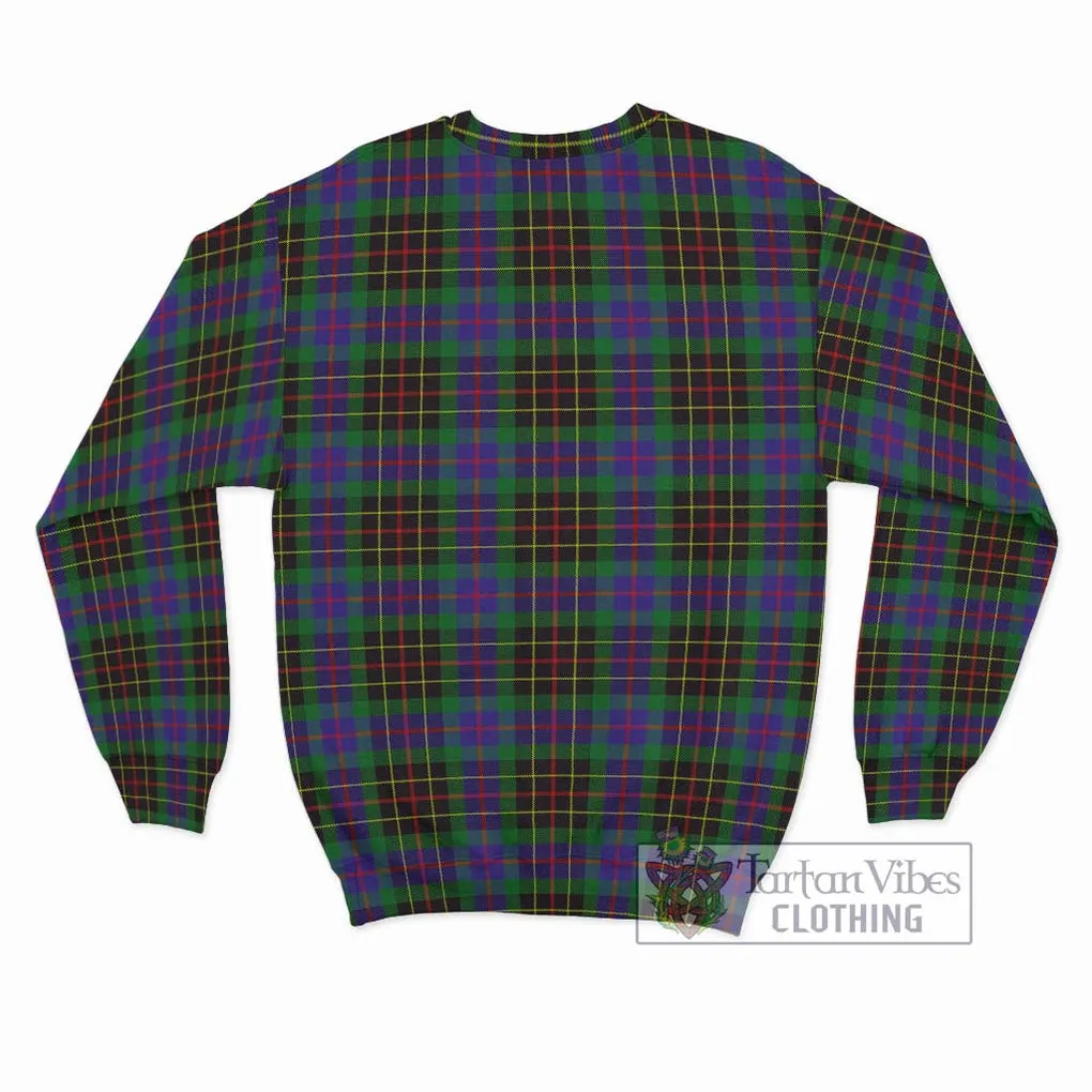 Brodie Hunting Modern Tartan Sweatshirt with Family Crest DNA In Me Style