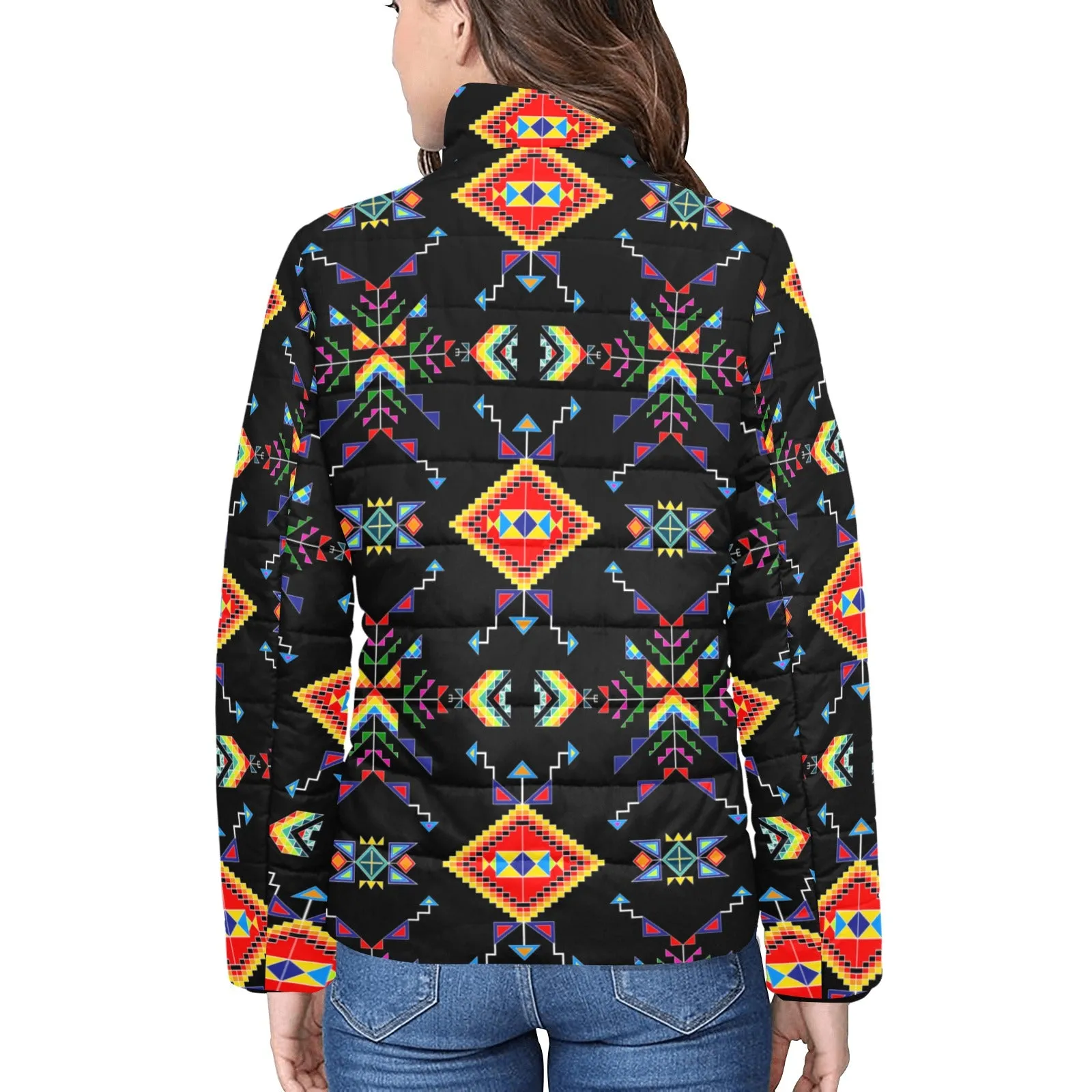 Buffalo Jump Black Women's Padded Jacket