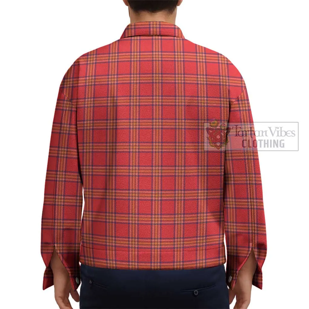 Burnett Modern Tartan Unisex Lapel Cotton Jacket