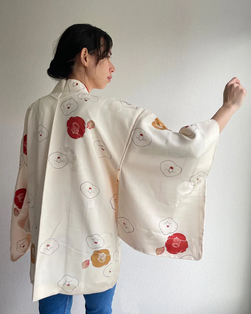 Camellia Haori Kimono Jacket