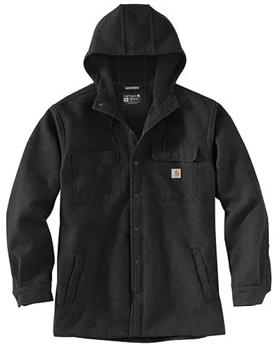 Carhartt 105022 Men's Rain Defender Relaxed Fit Heavyweight Hooded Shirt Jacket