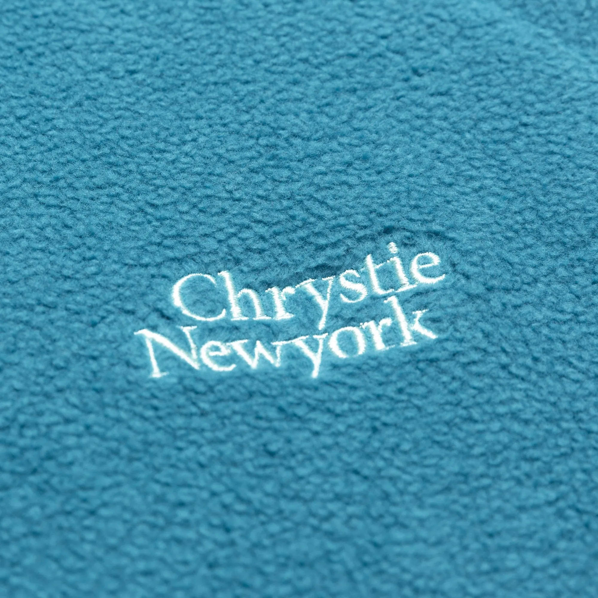 Chrystie NYC - PRM Reversed Fleece Hoodie / Teal Green