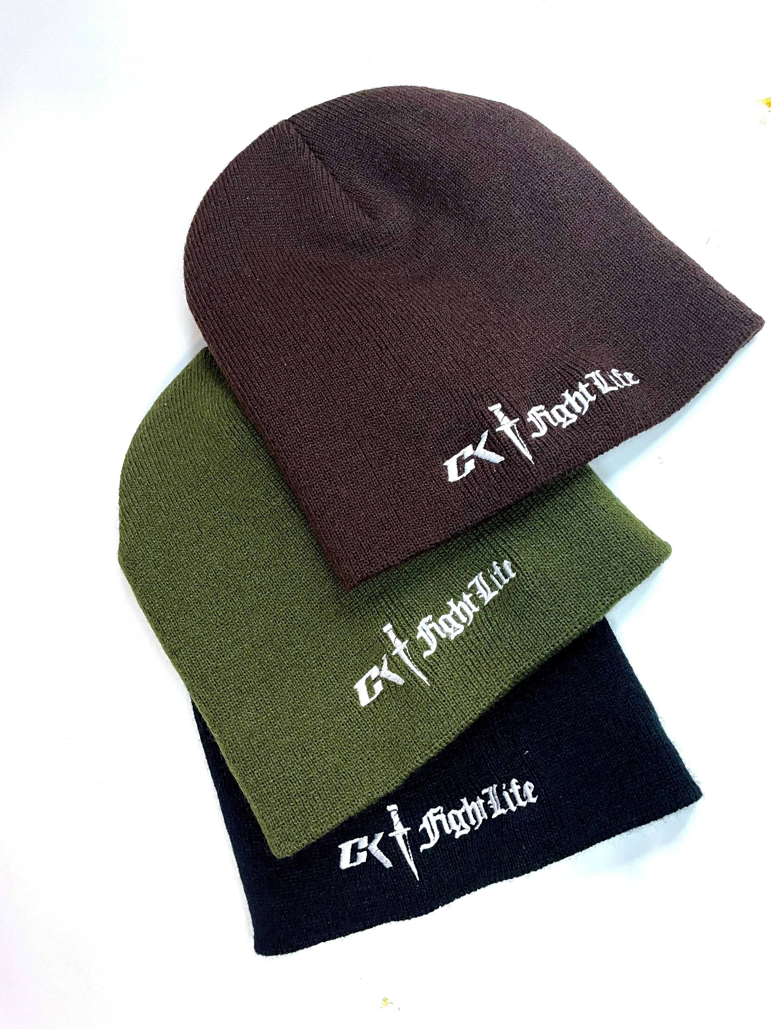 CK Fight Life Beanie - Brown