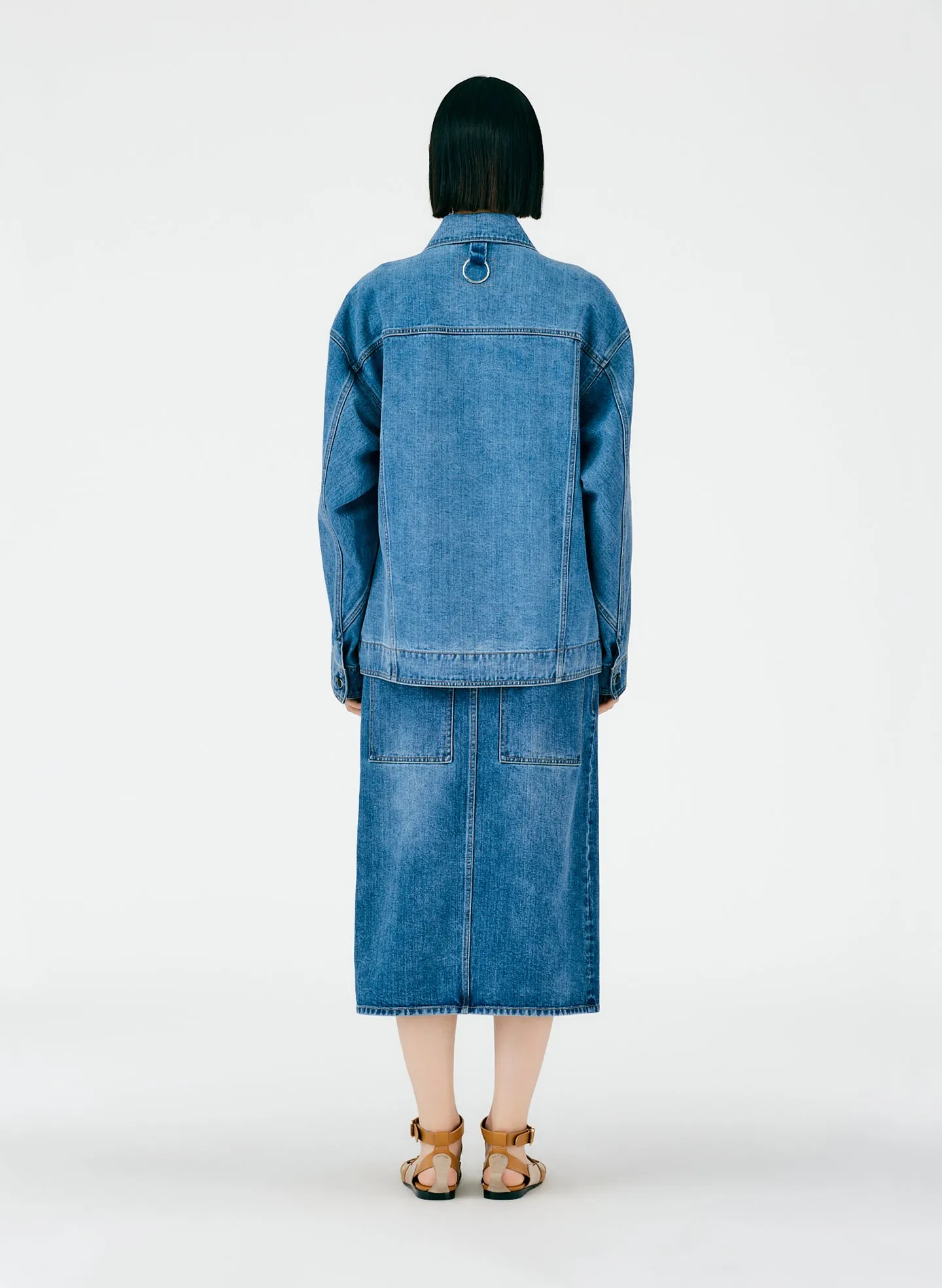 Classic Wash Oversized Jean Jacket