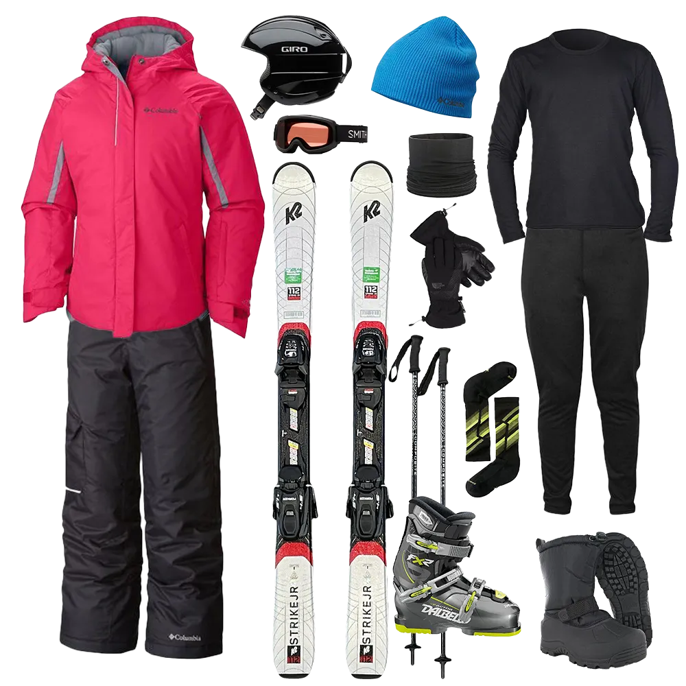 Columbia The Works Package w/ Pants - Girl's Ski