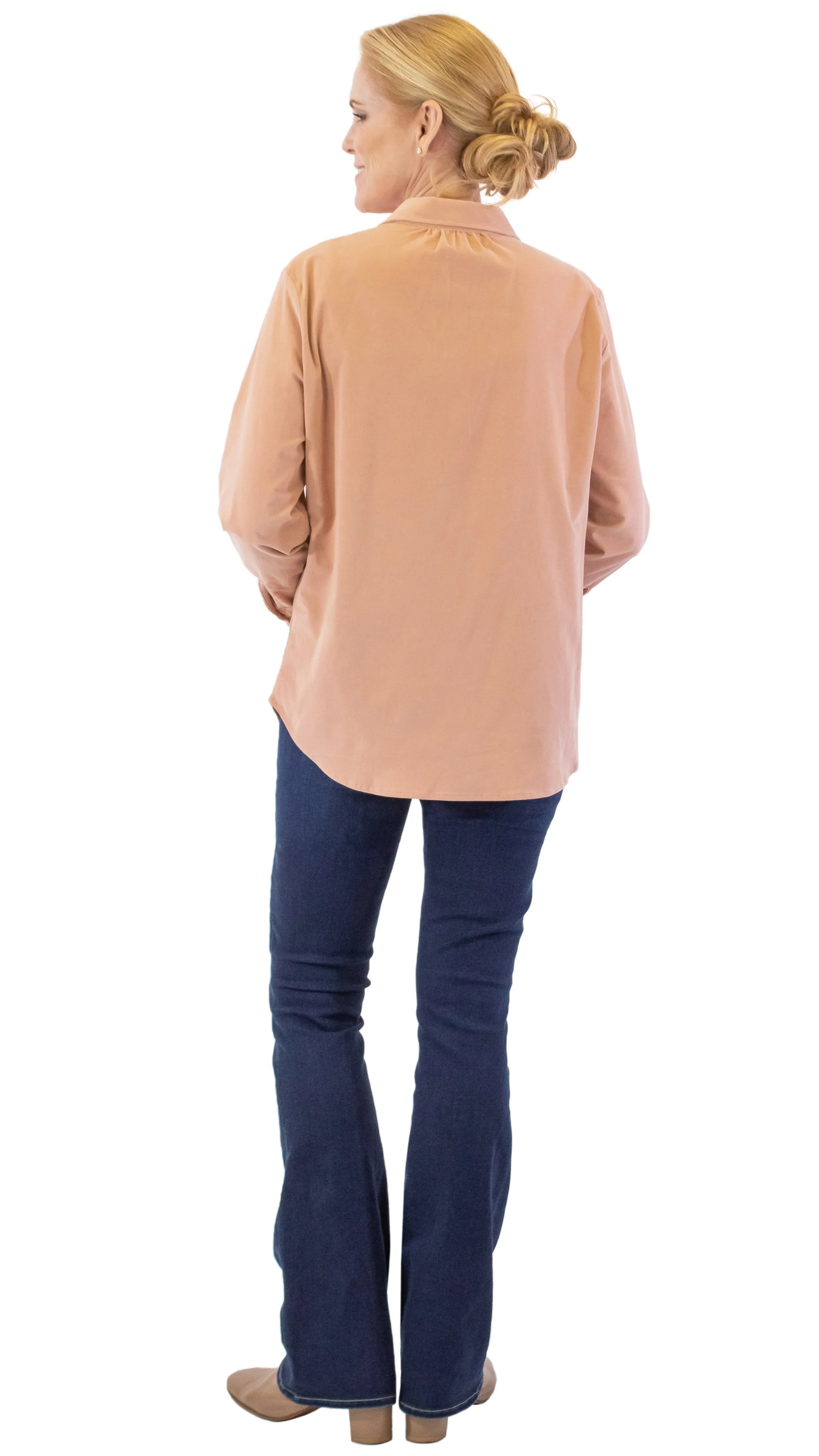 Corduroy Shirt - Rose