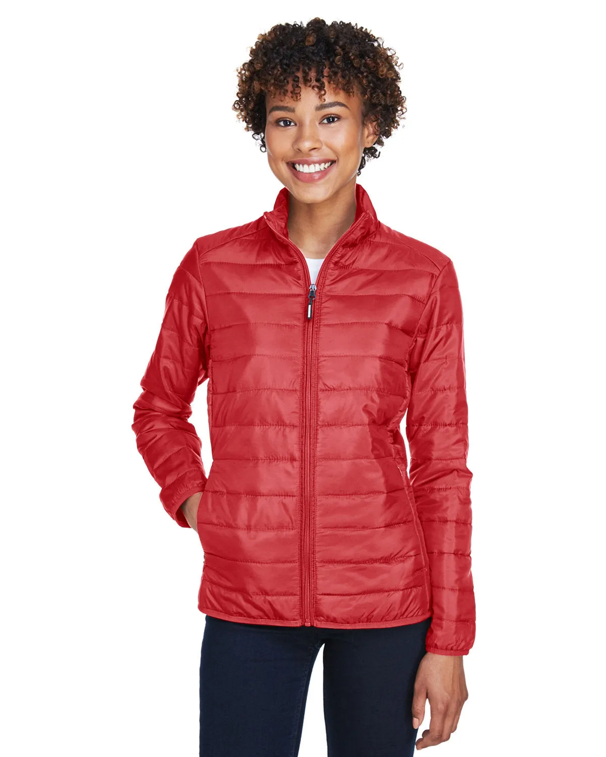 CORE365 Ladies' Prevail Packable Puffer Jacket