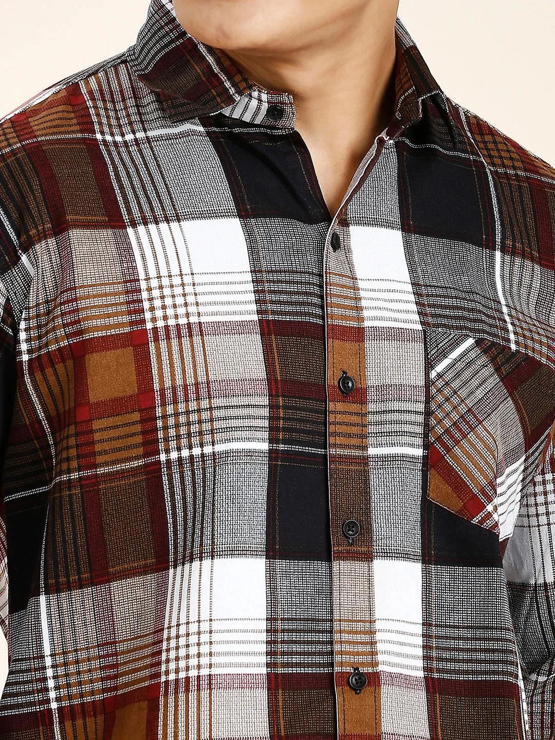 Creo Checked Men's Shirt