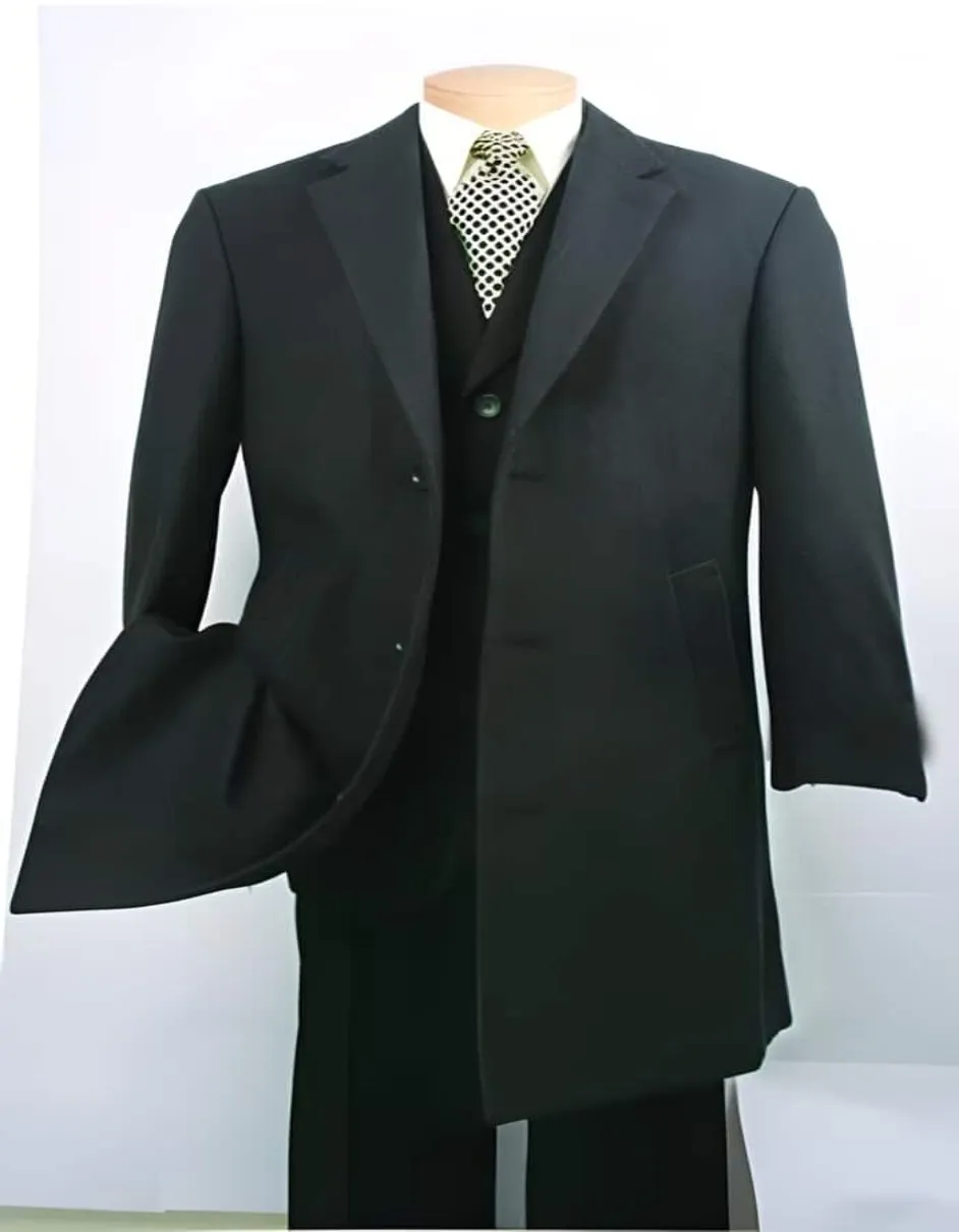 Dark Charcoal Masculine color Ankle length Fully Lined Overcoat Blend men's Car Coat - Mid length Wool Coat