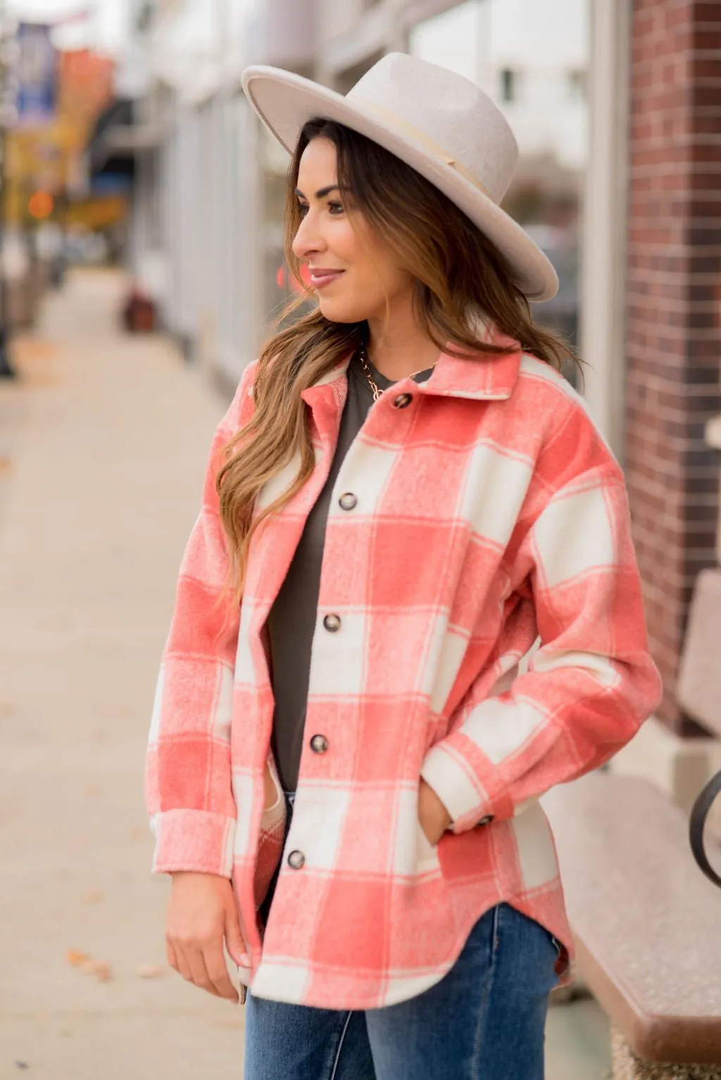 Daydreamer Plaid Shacket