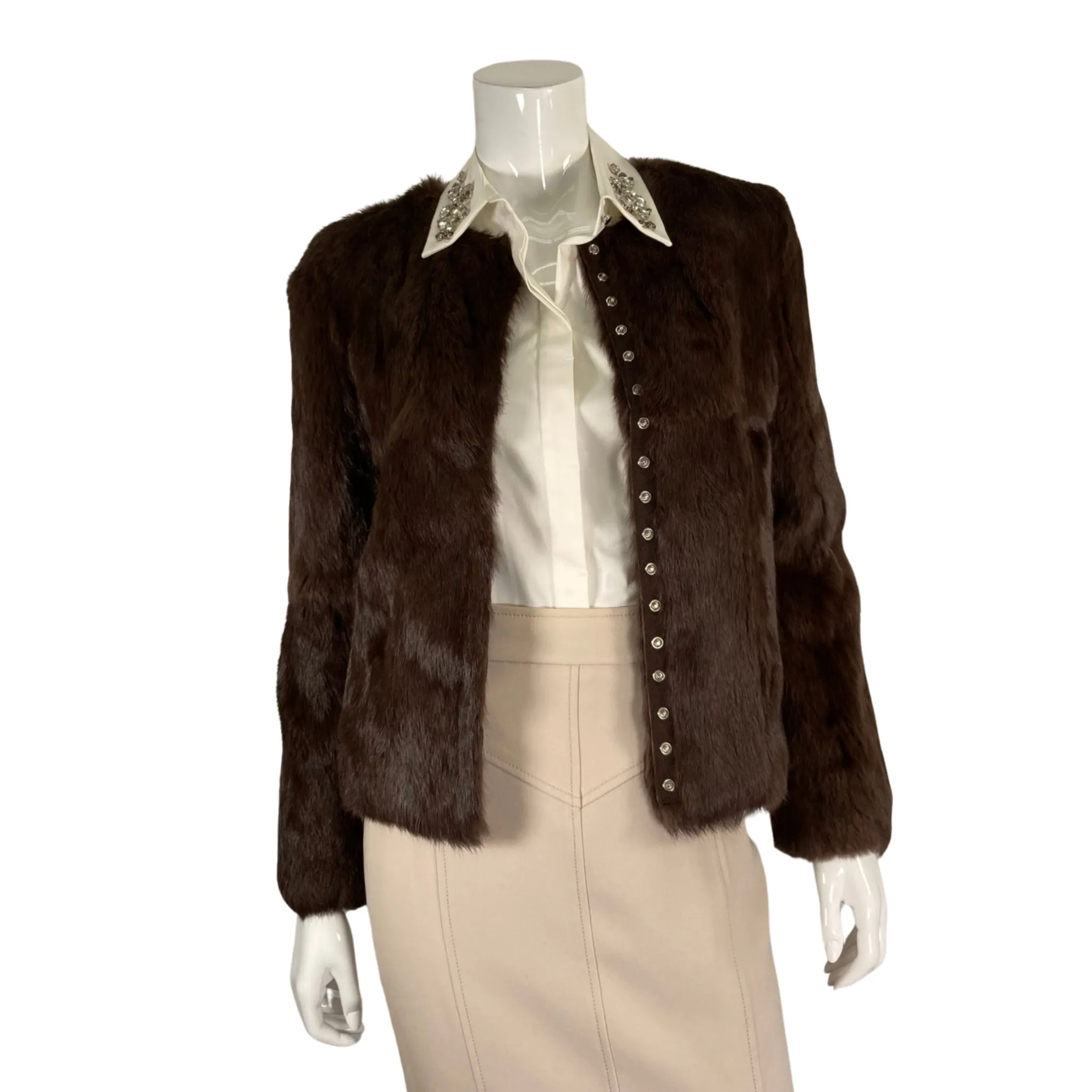 Diane Von Furstenberg Fur Jacket