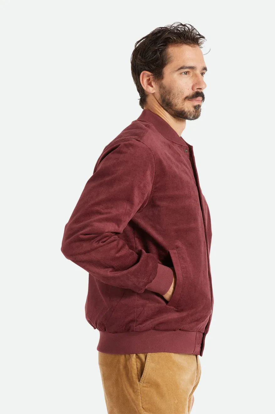 Dillinger Bomber Jacket - Mahogany