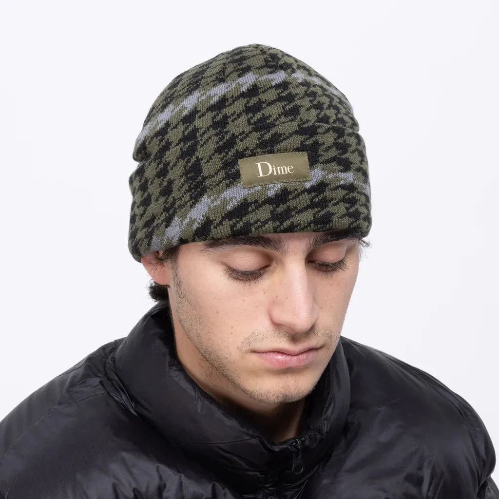 Dime MTL Wavetooth Cuff Beanie Army Green