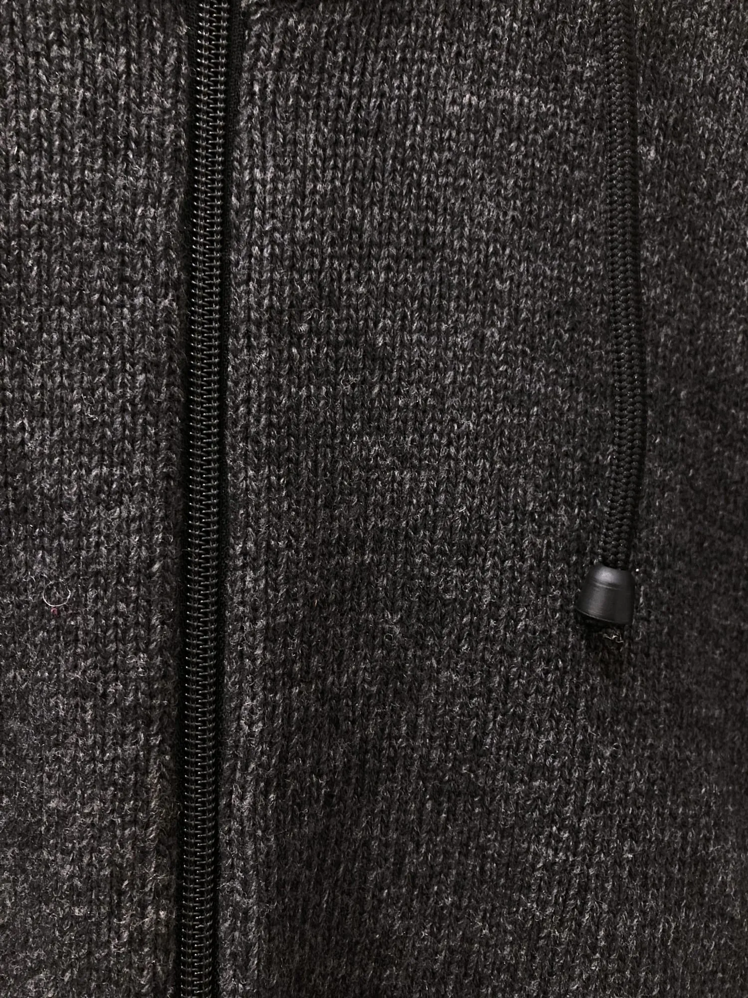 Dirk Bikkembergs 1990s 2000s grey wool layered knit hooded jacket - M