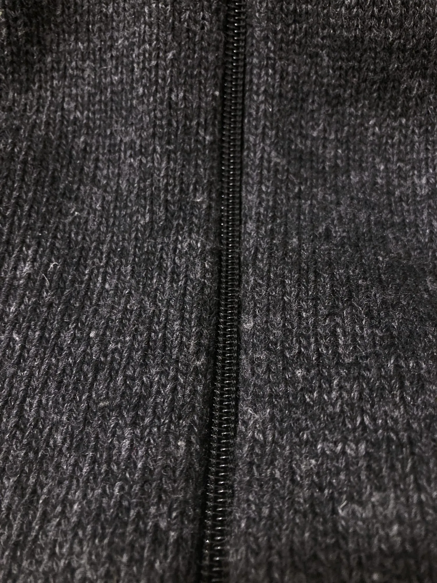 Dirk Bikkembergs 1990s 2000s grey wool layered knit hooded jacket - S