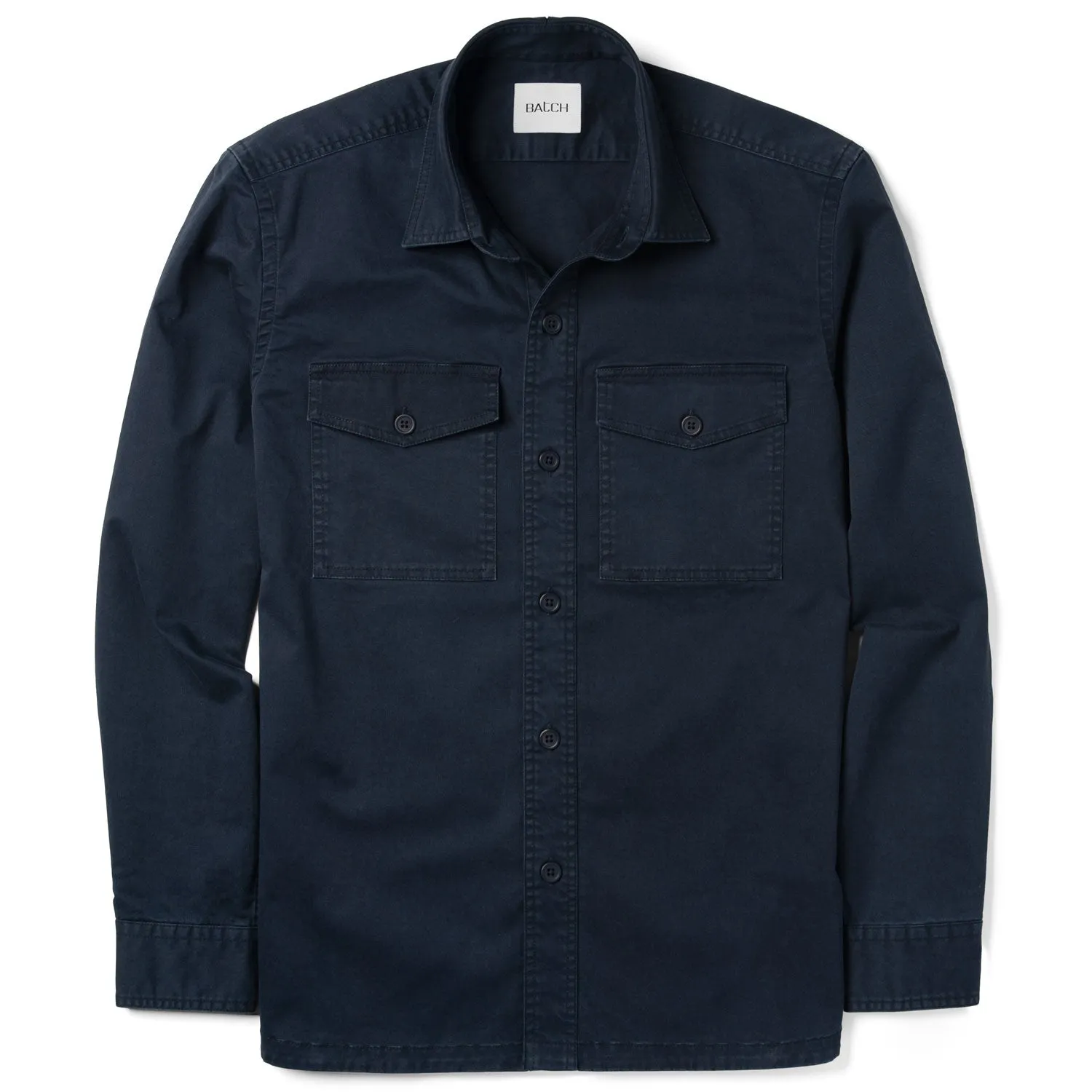 Distiller Shirt-Jacket - Navy Heavy Twill