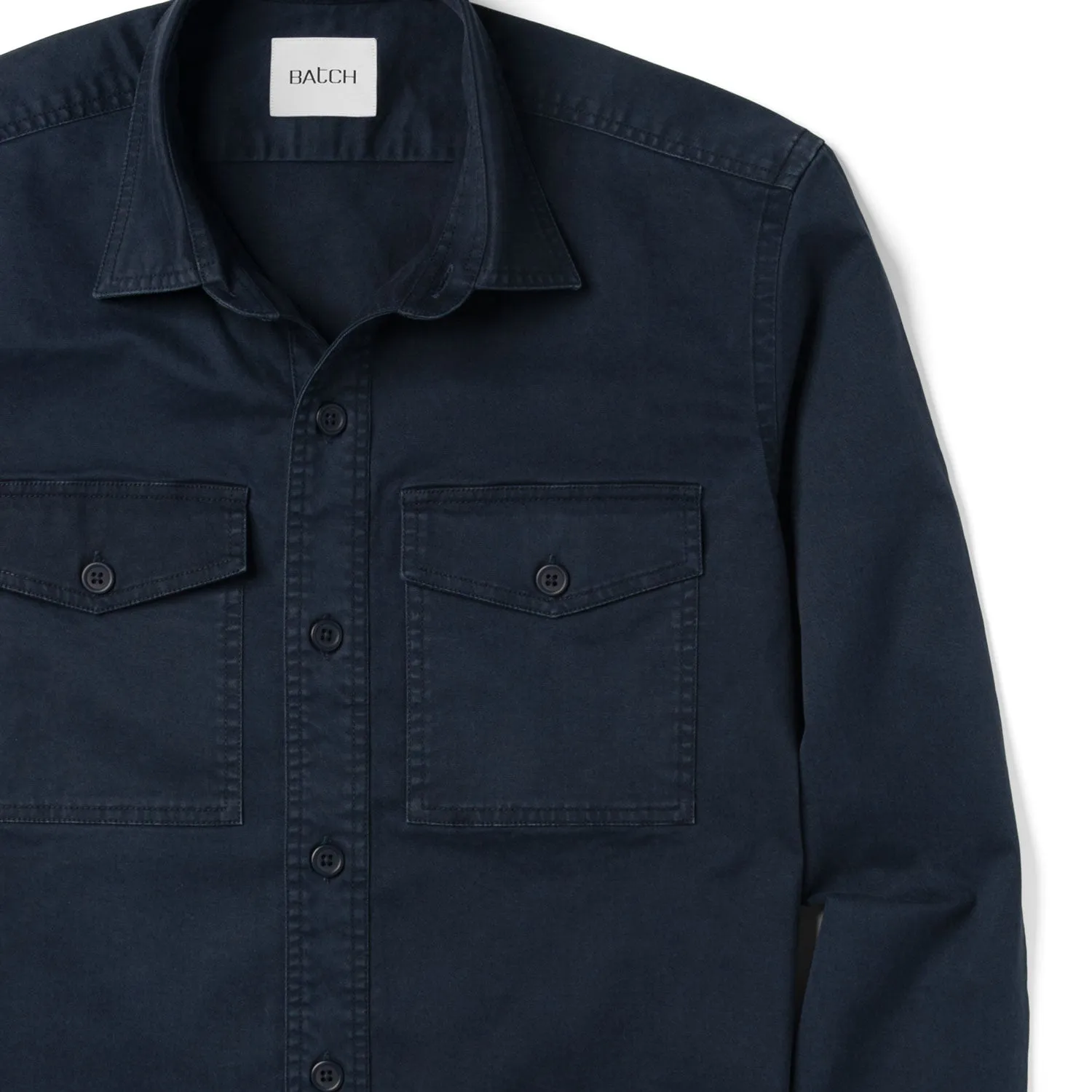 Distiller Shirt-Jacket - Navy Heavy Twill