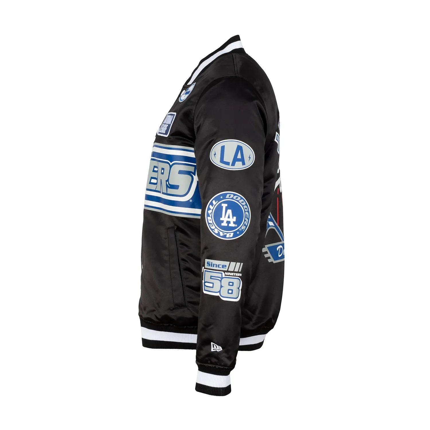 Dodgers Rally Bomber Jacket - Mens